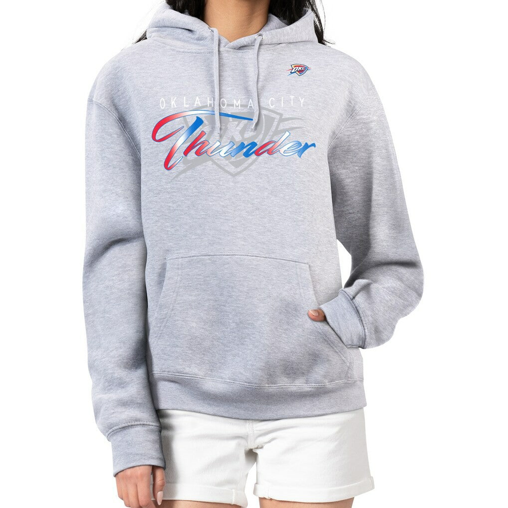 Oklahoma City Thunder G-III 4Her by Carl Banks Women's Shadow Logo Tri-Blend Fleece Hoodie Discount