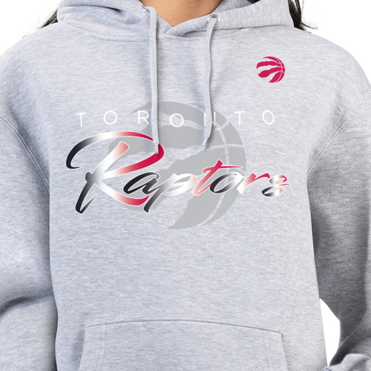 Toronto Raptors G-III 4Her by Carl Banks Women's Shadow Logo Tri-Blend Fleece Hoodie Outlet