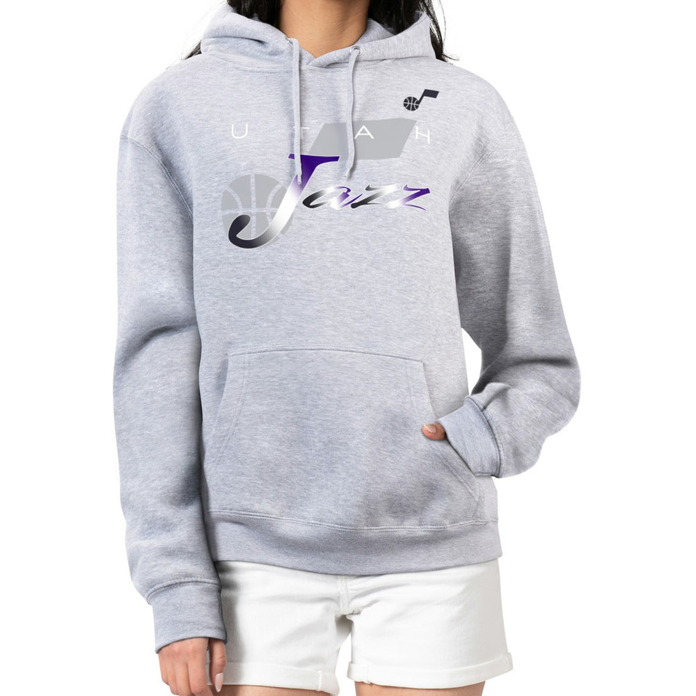 Utah Jazz G-III 4Her by Carl Banks Women's Shadow Logo Tri-Blend Fleece Hoodie Discount