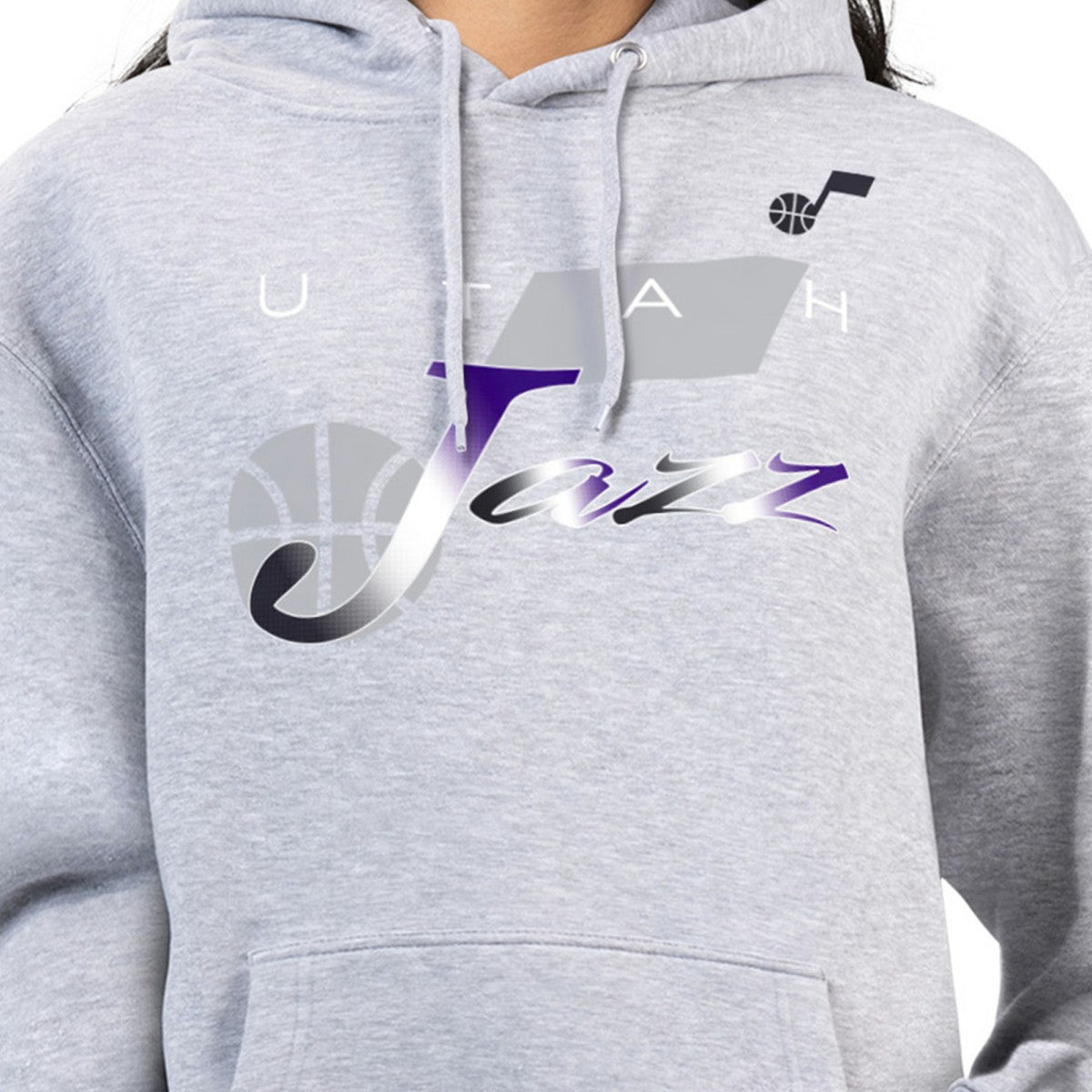 Utah Jazz G-III 4Her by Carl Banks Women's Shadow Logo Tri-Blend Fleece Hoodie Discount