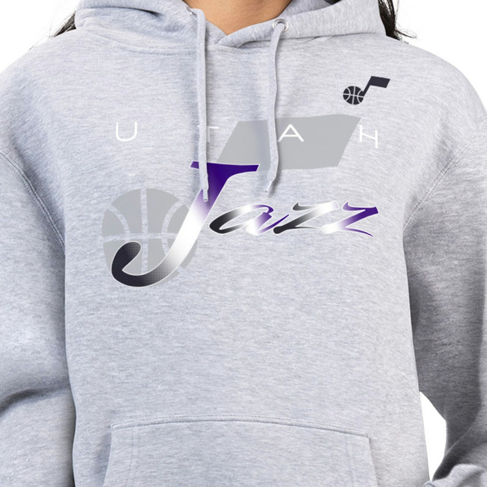 Utah Jazz G-III 4Her by Carl Banks Women's Shadow Logo Tri-Blend Fleece Hoodie Discount