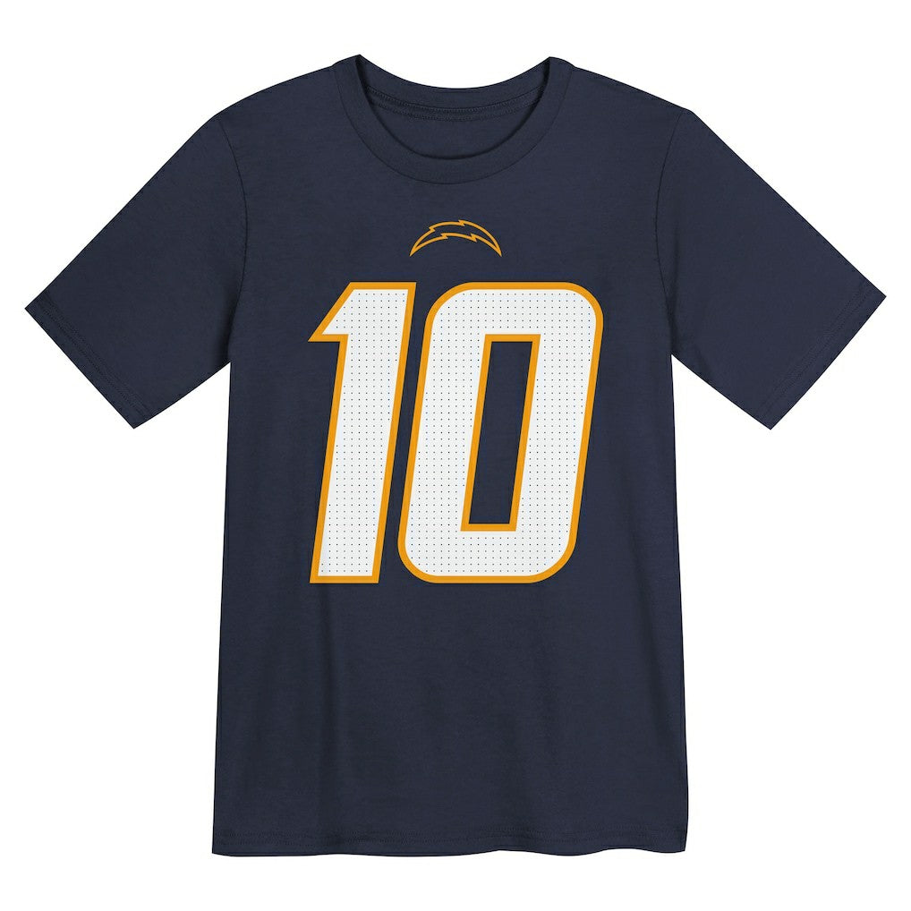 Los Angeles Chargers Nike Justin Herbert  Youth Name & Number T-Shirt