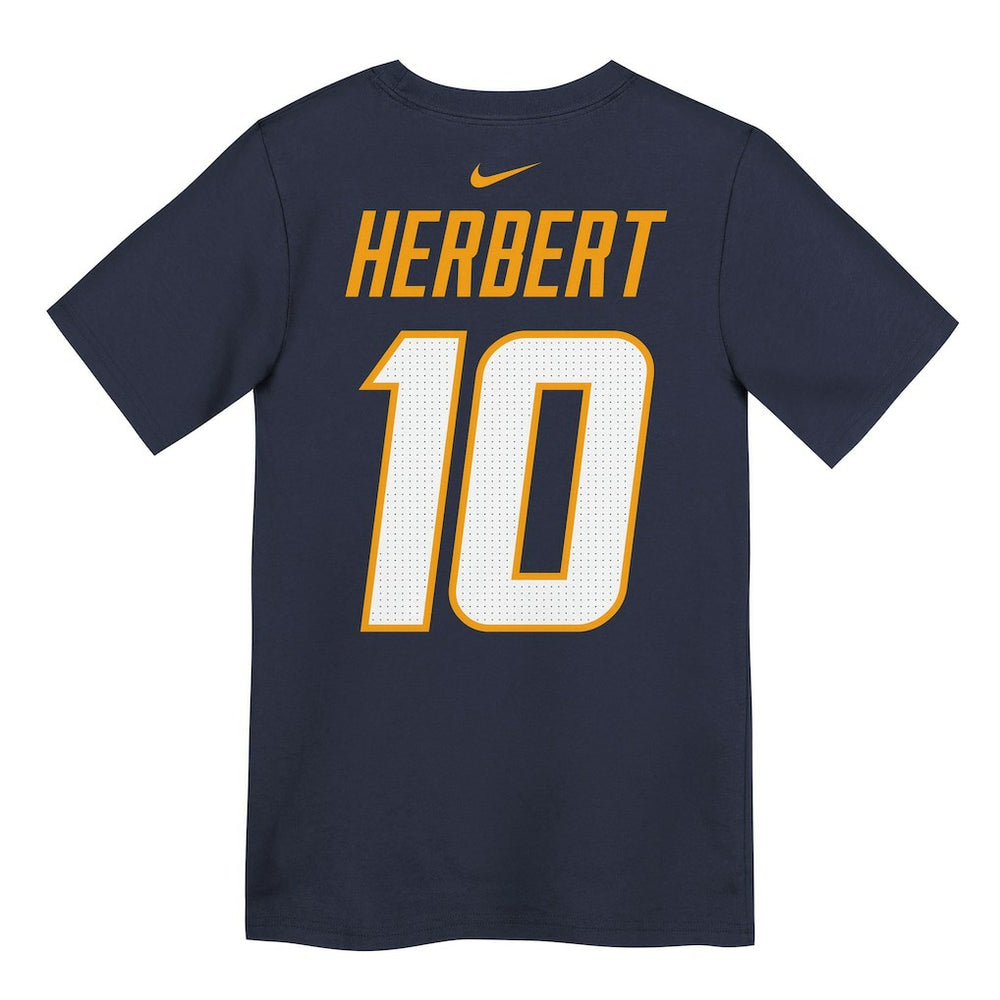 Los Angeles Chargers Nike Justin Herbert  Youth Name & Number T-Shirt