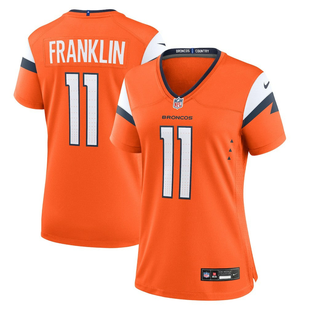 Denver Broncos Nike Troy Franklin  Women's Team Game Jersey