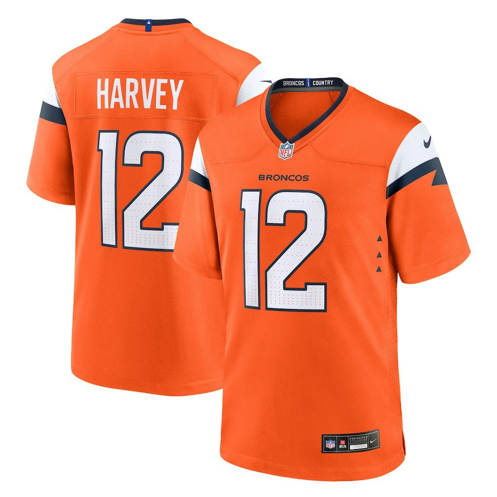 Denver Broncos Nike RJ Harvey  Team Game Jersey