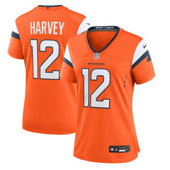 Denver Broncos Nike RJ Harvey  Women's Team Game Jersey