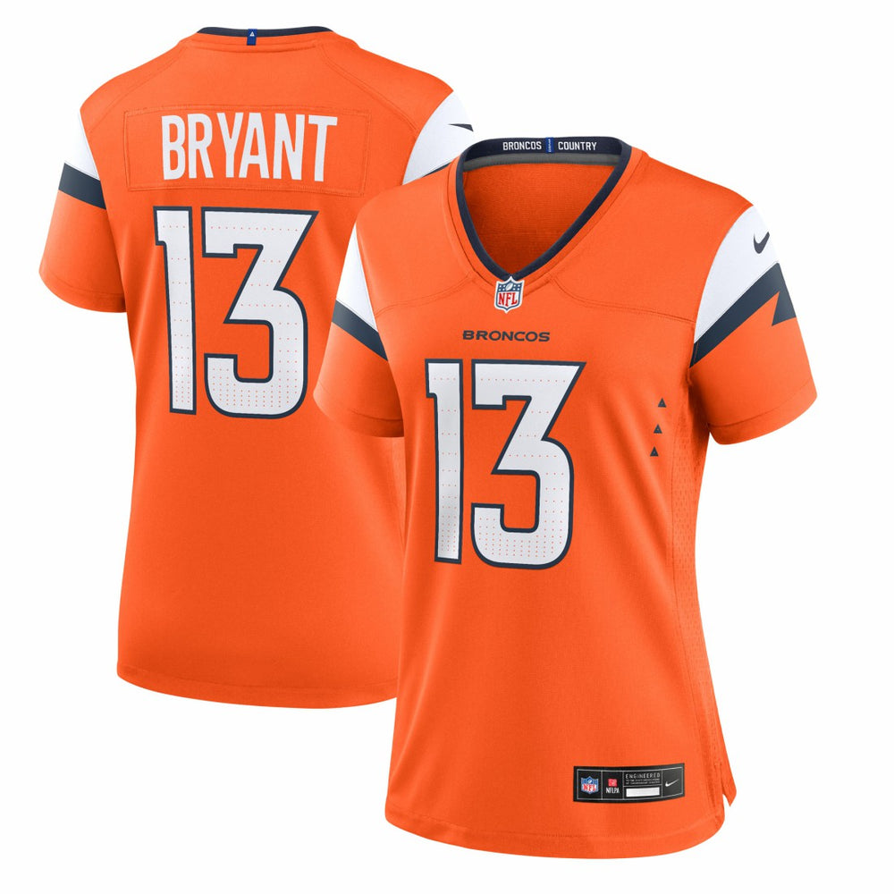 Denver Broncos Nike Pat Bryant  Women's Team Game Jersey