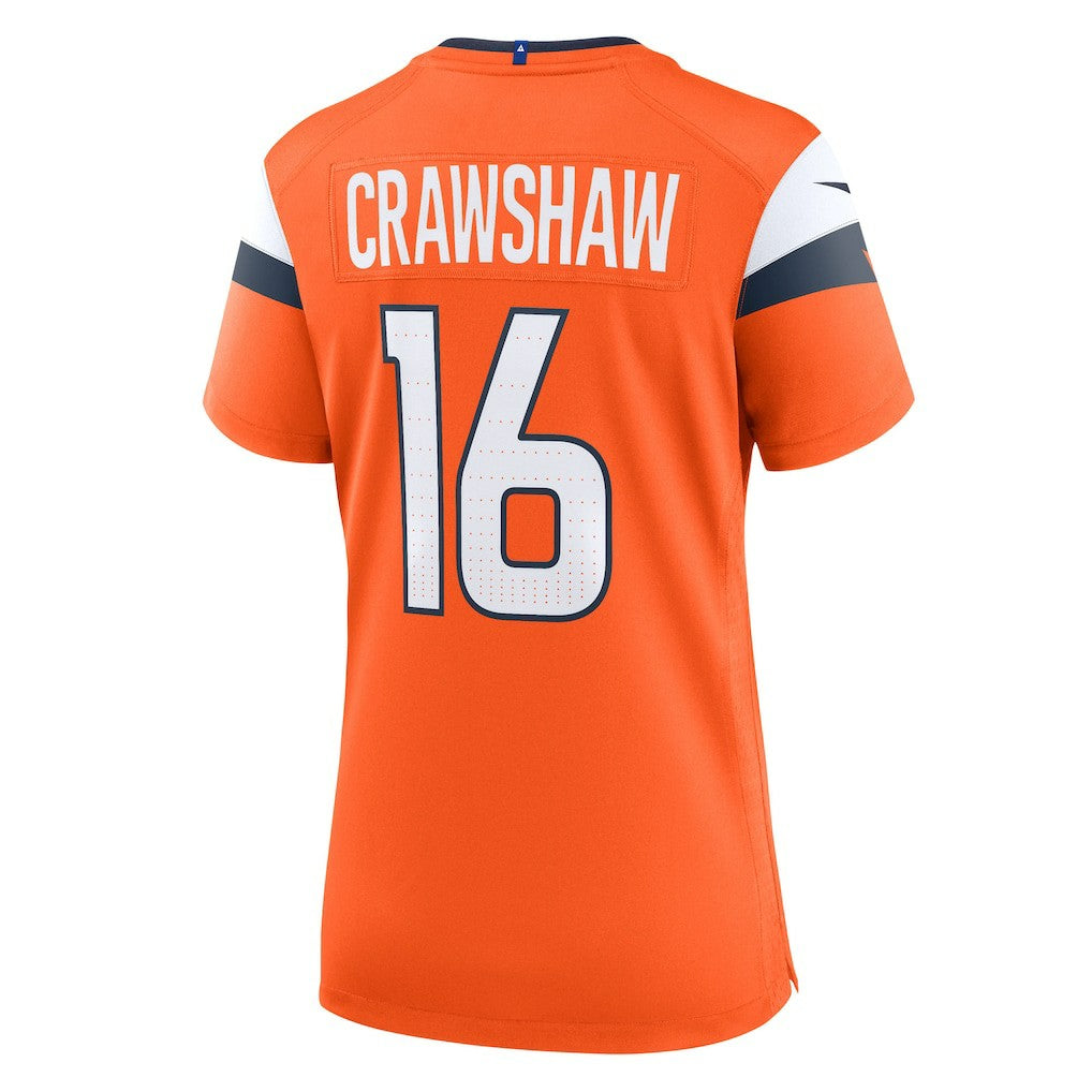 Denver Broncos Nike Jeremy Crawshaw  Women's Team Game Jersey