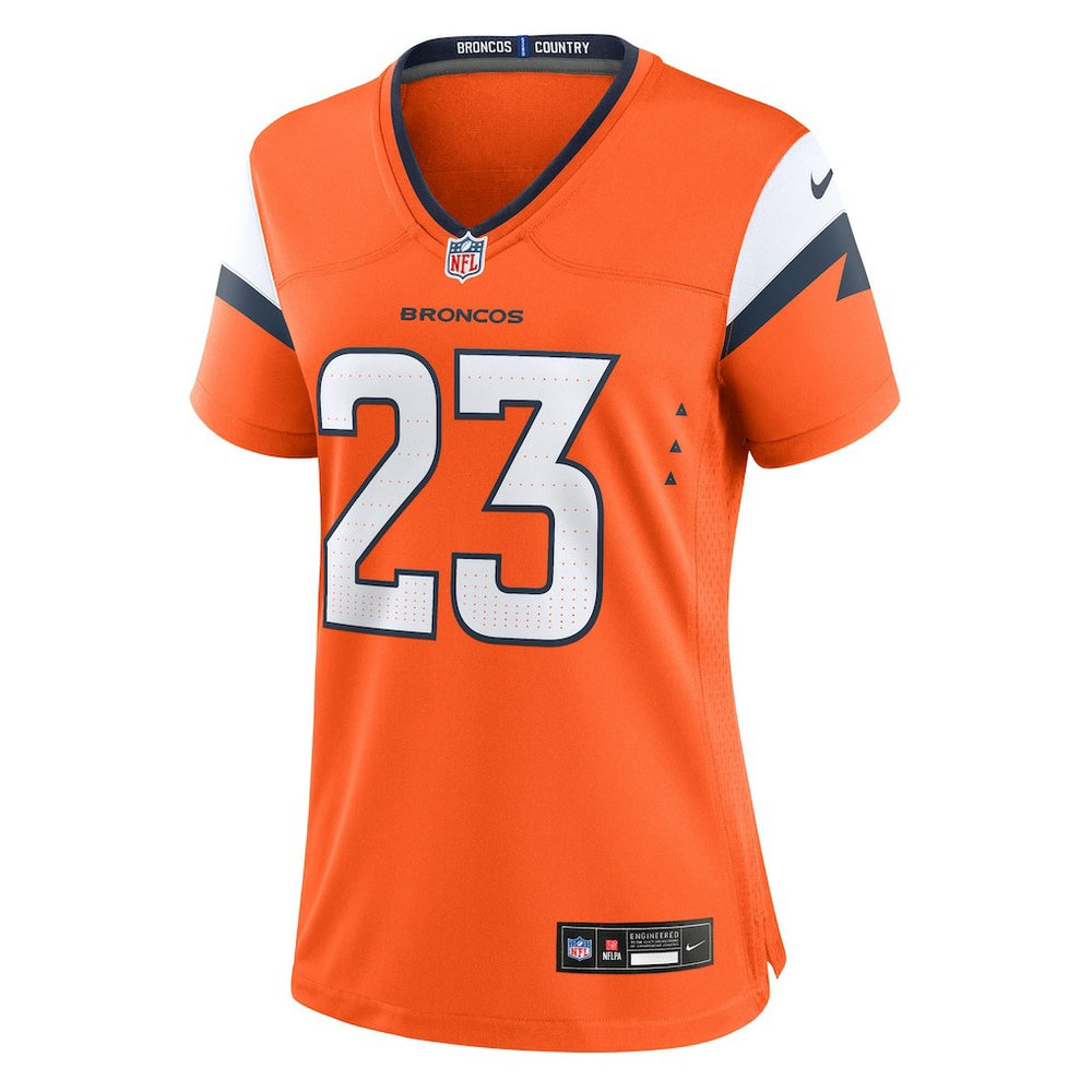 Denver Broncos Nike Jahdae Barron  Women's Team Game Jersey