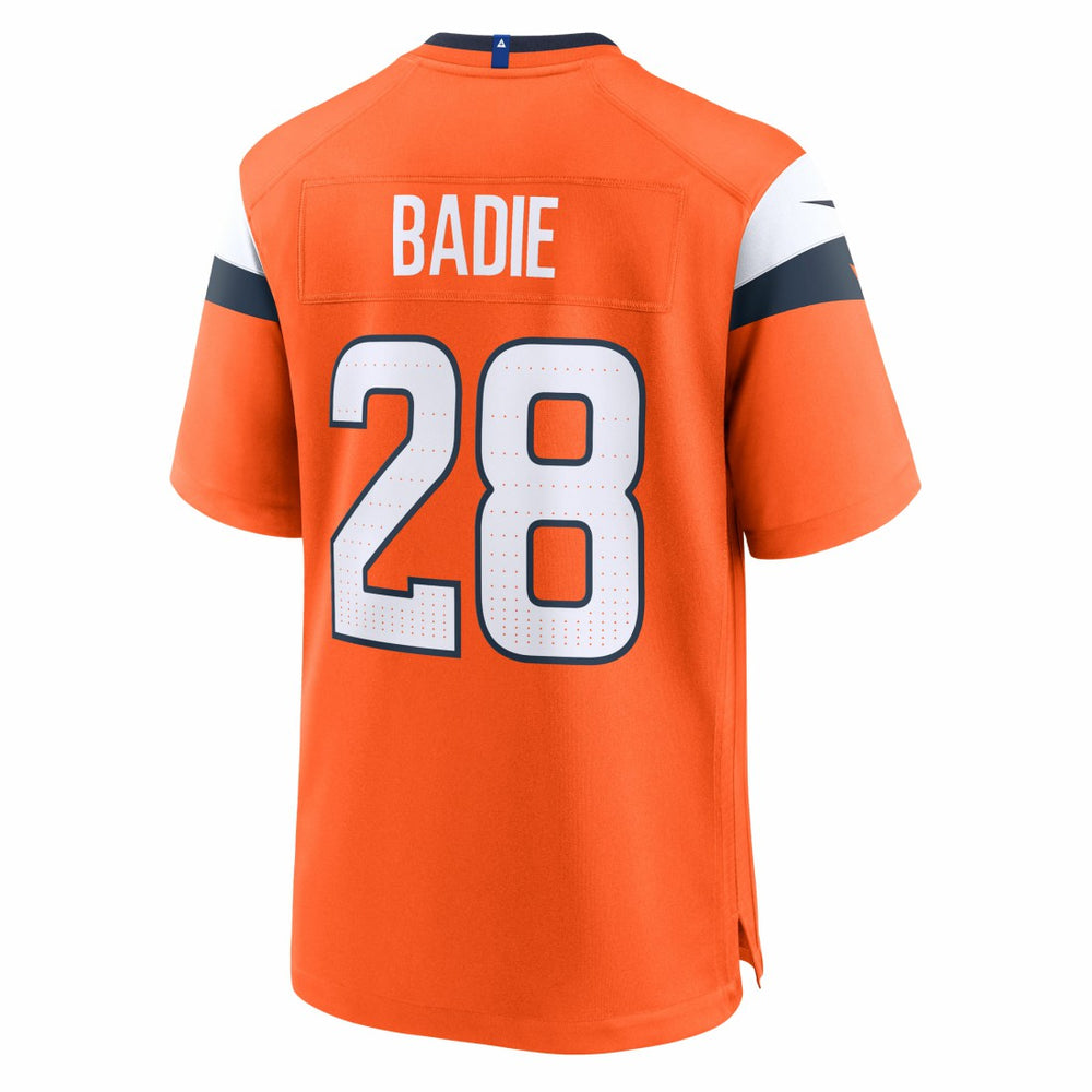 Denver Broncos Nike Tyler Badie  Team Game Jersey