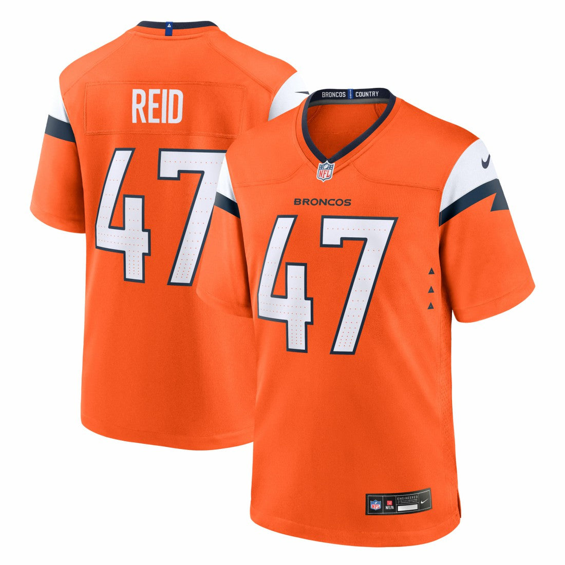 Denver Broncos Nike Karene Reid  Team Game Jersey