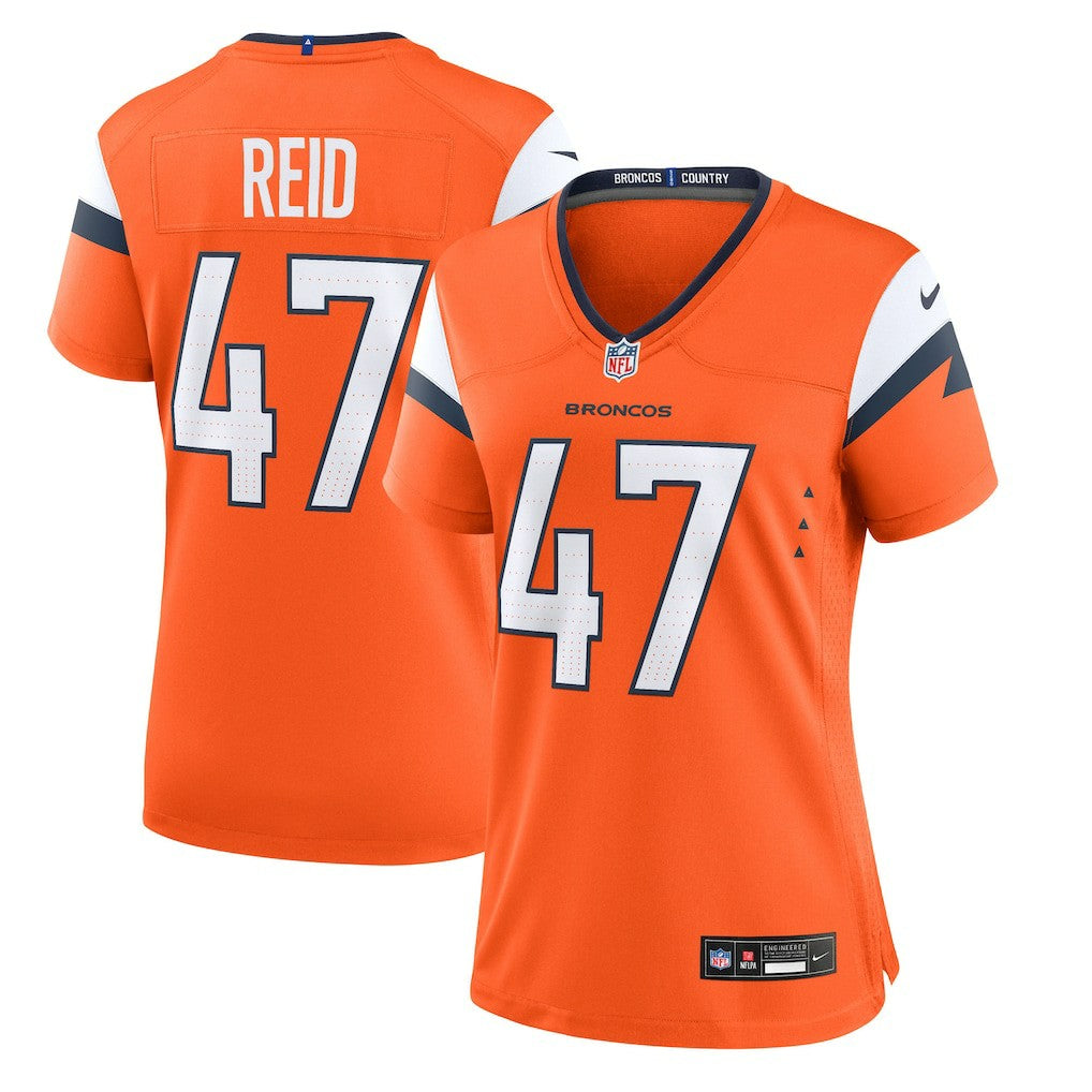 Denver Broncos Nike Karene Reid  Women's Team Game Jersey
