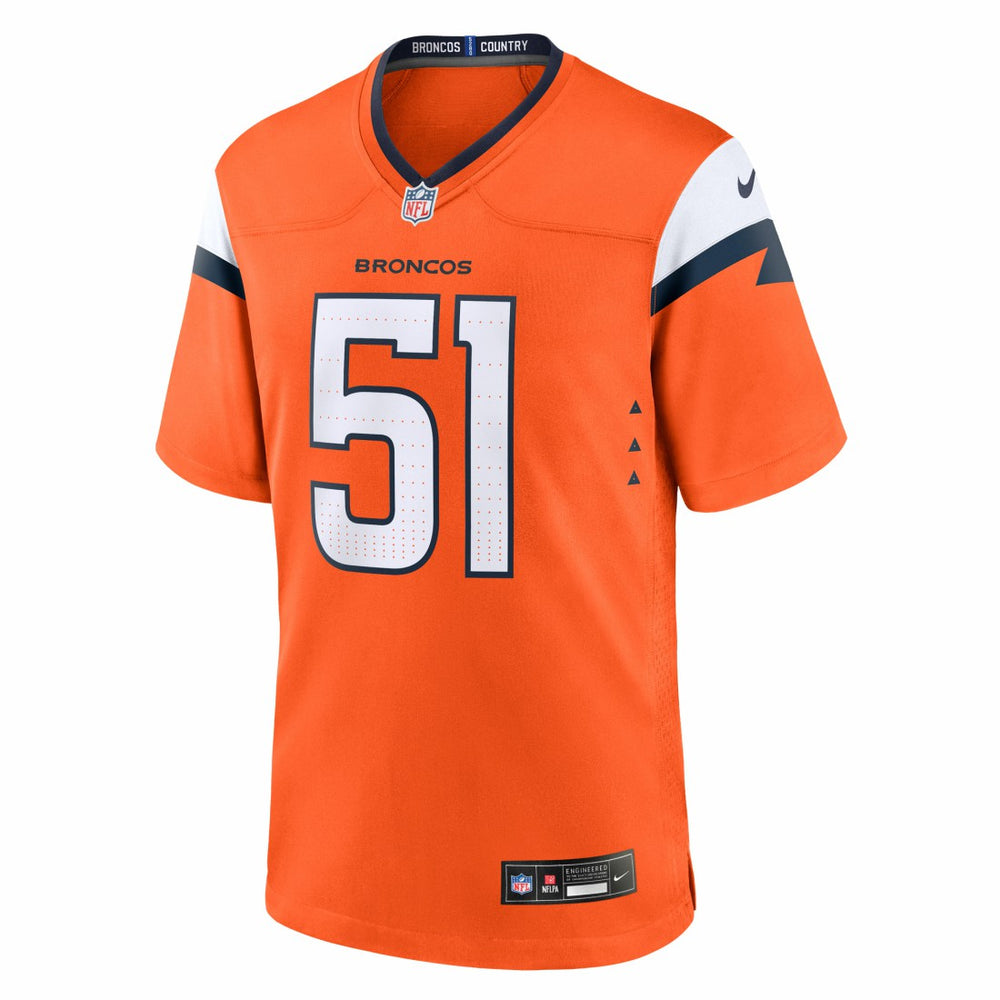 Denver Broncos Nike Que Robinson  Team Game Jersey
