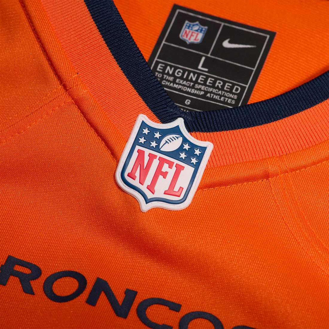 Denver Broncos Nike Que Robinson  Team Game Jersey