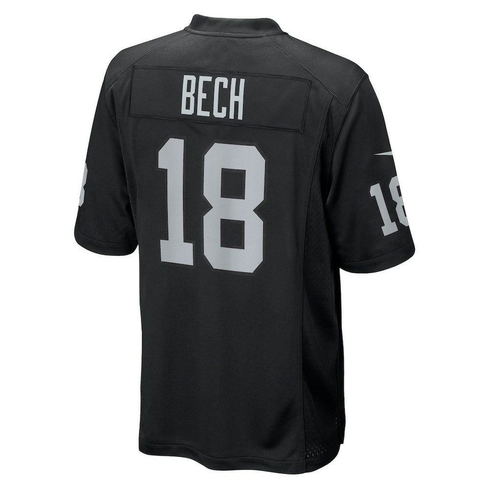 Las Vegas Raiders Nike Jack Bech  Team Game Jersey