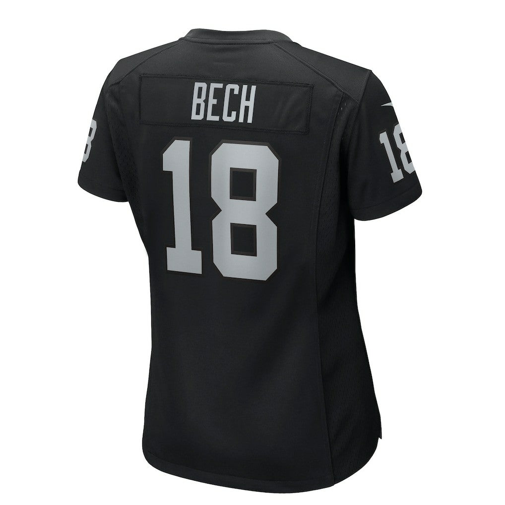 Las Vegas Raiders Nike Jack Bech  Women's Team Game Jersey
