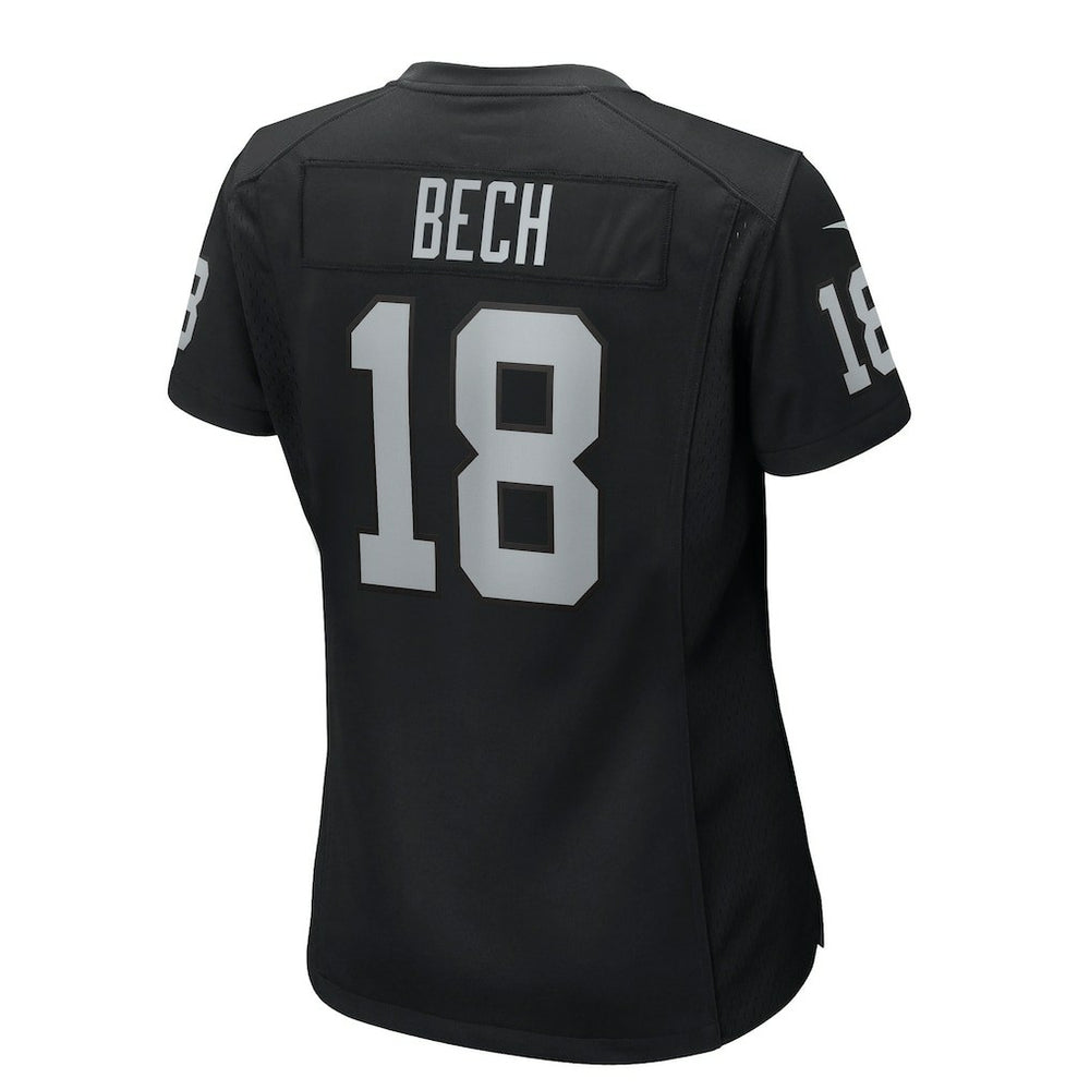 Las Vegas Raiders Nike Jack Bech  Women's Team Game Jersey