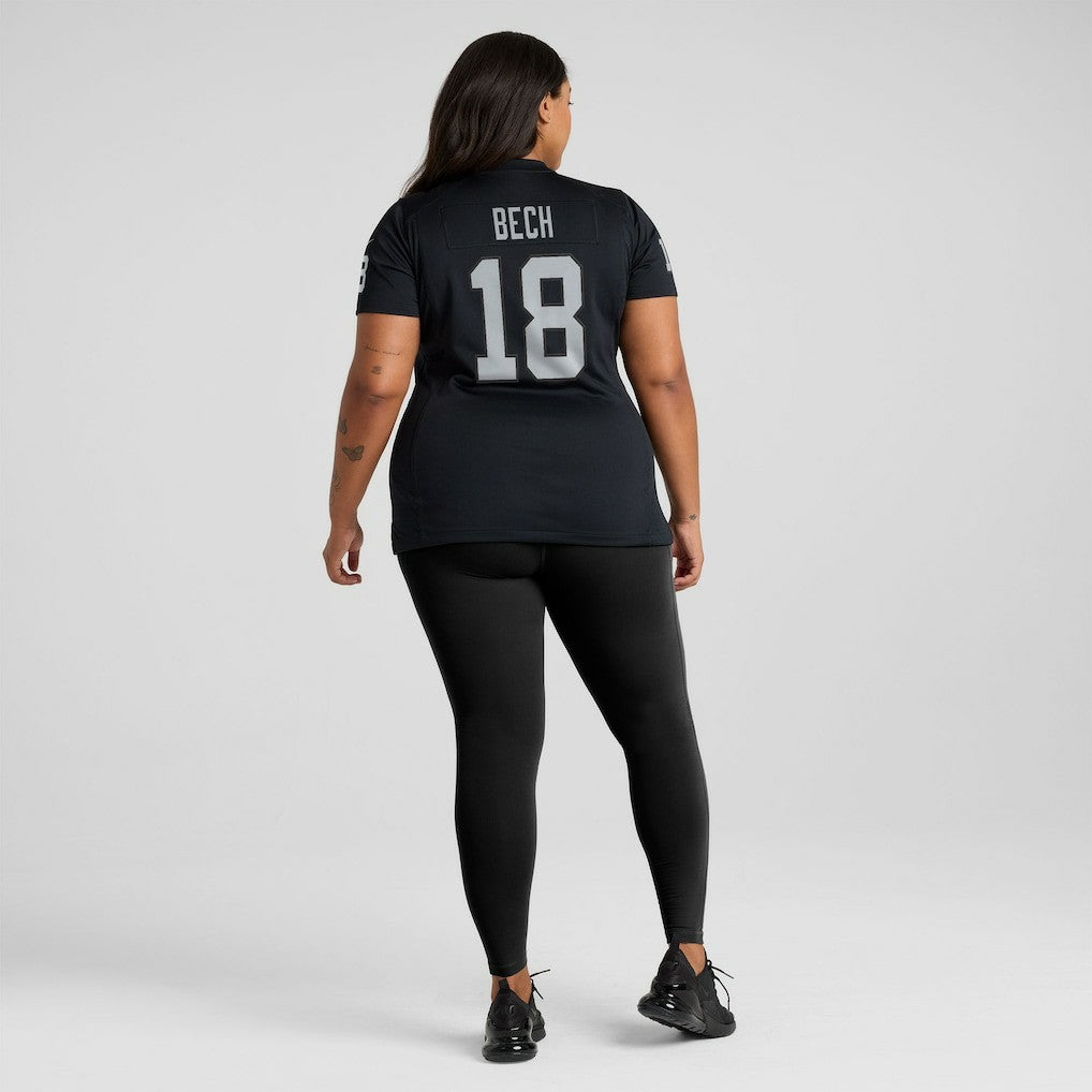 Las Vegas Raiders Nike Jack Bech  Women's Team Game Jersey
