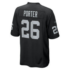 Las Vegas Raiders Nike Darien Porter  Team Game Jersey
