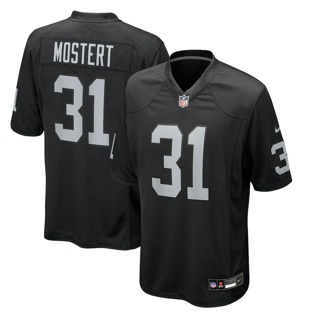 Las Vegas Raiders Nike Raheem Mostert  Team Game Jersey