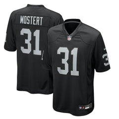 Las Vegas Raiders Nike Raheem Mostert  Team Game Jersey