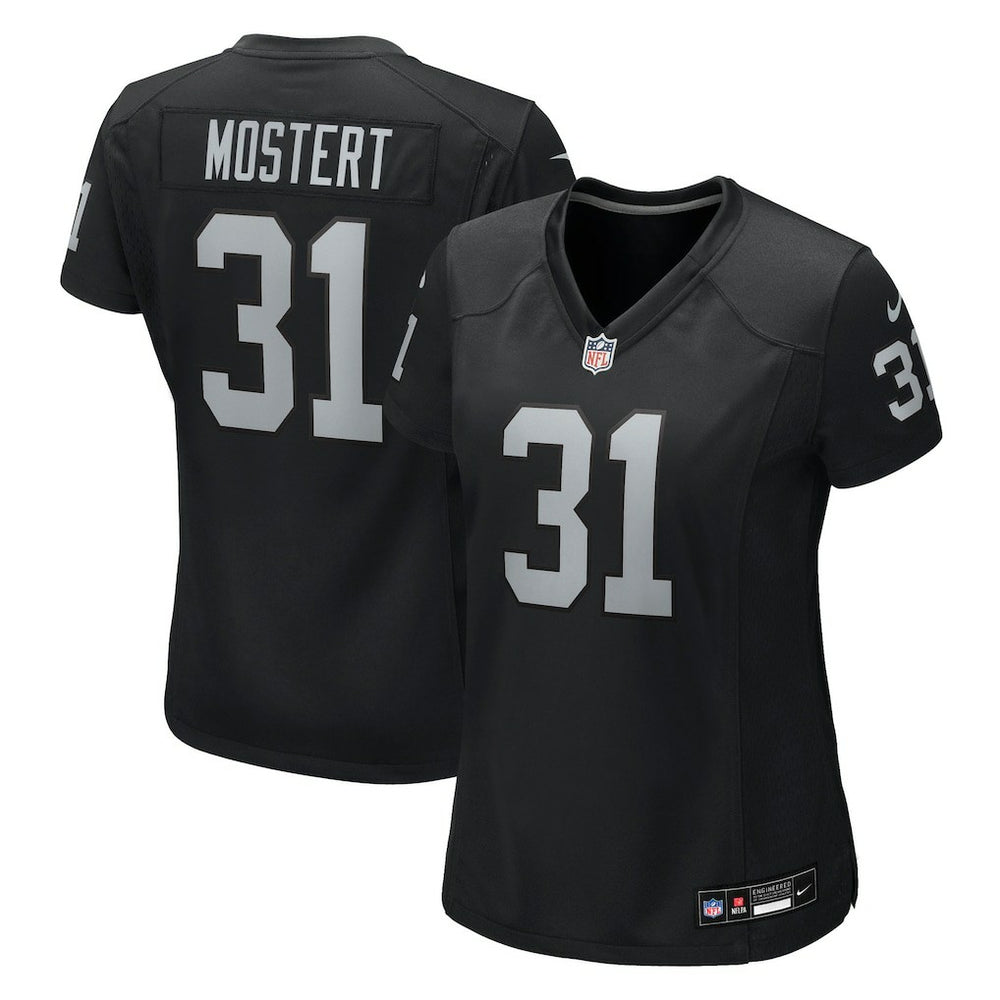 Las Vegas Raiders Nike Raheem Mostert  Women's Team Game Jersey