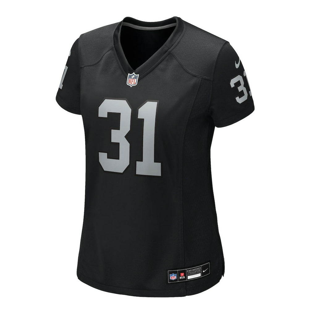 Las Vegas Raiders Nike Raheem Mostert  Women's Team Game Jersey