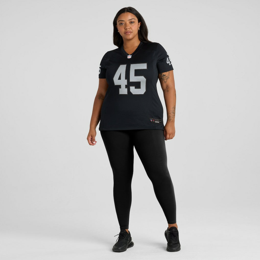 Las Vegas Raiders Nike Devin White  Women's Team Game Jersey