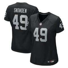 Las Vegas Raiders Nike Charles Snowden  Women's Team Game Jersey