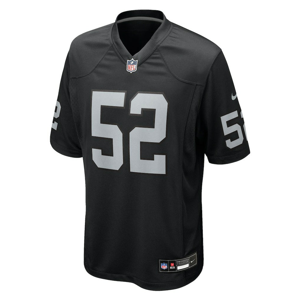 Las Vegas Raiders Nike Elandon Roberts  Team Game Jersey