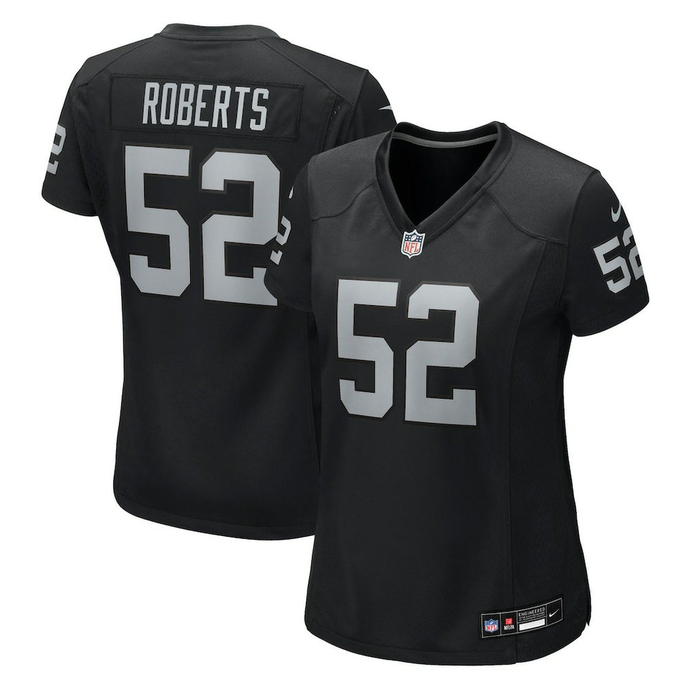 Las Vegas Raiders Nike Elandon Roberts  Women's Team Game Jersey
