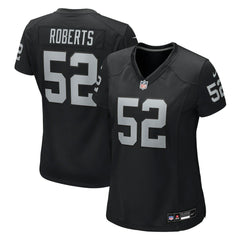 Las Vegas Raiders Nike Elandon Roberts  Women's Team Game Jersey