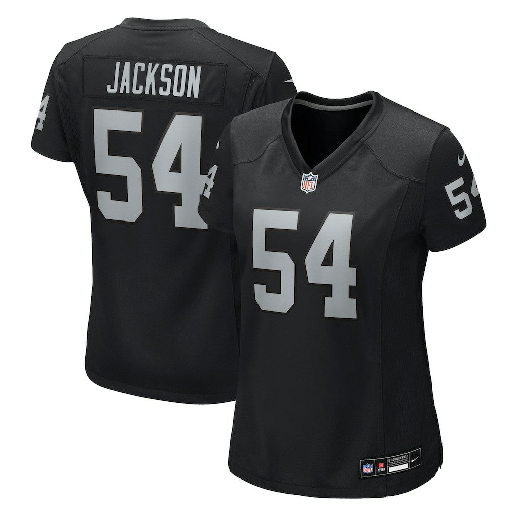 Las Vegas Raiders Nike Brennan Jackson  Women's Team Game Jersey