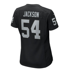 Las Vegas Raiders Nike Brennan Jackson  Women's Team Game Jersey