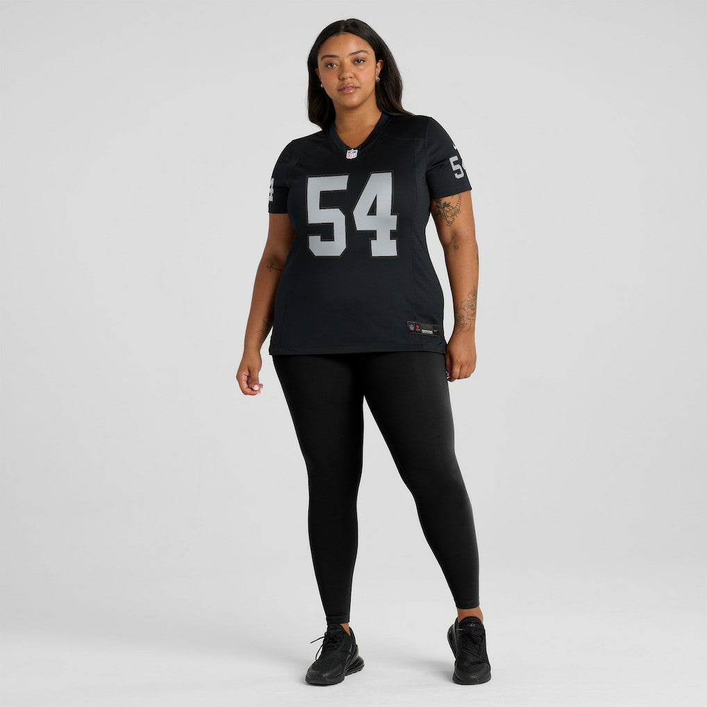 Las Vegas Raiders Nike Brennan Jackson  Women's Team Game Jersey