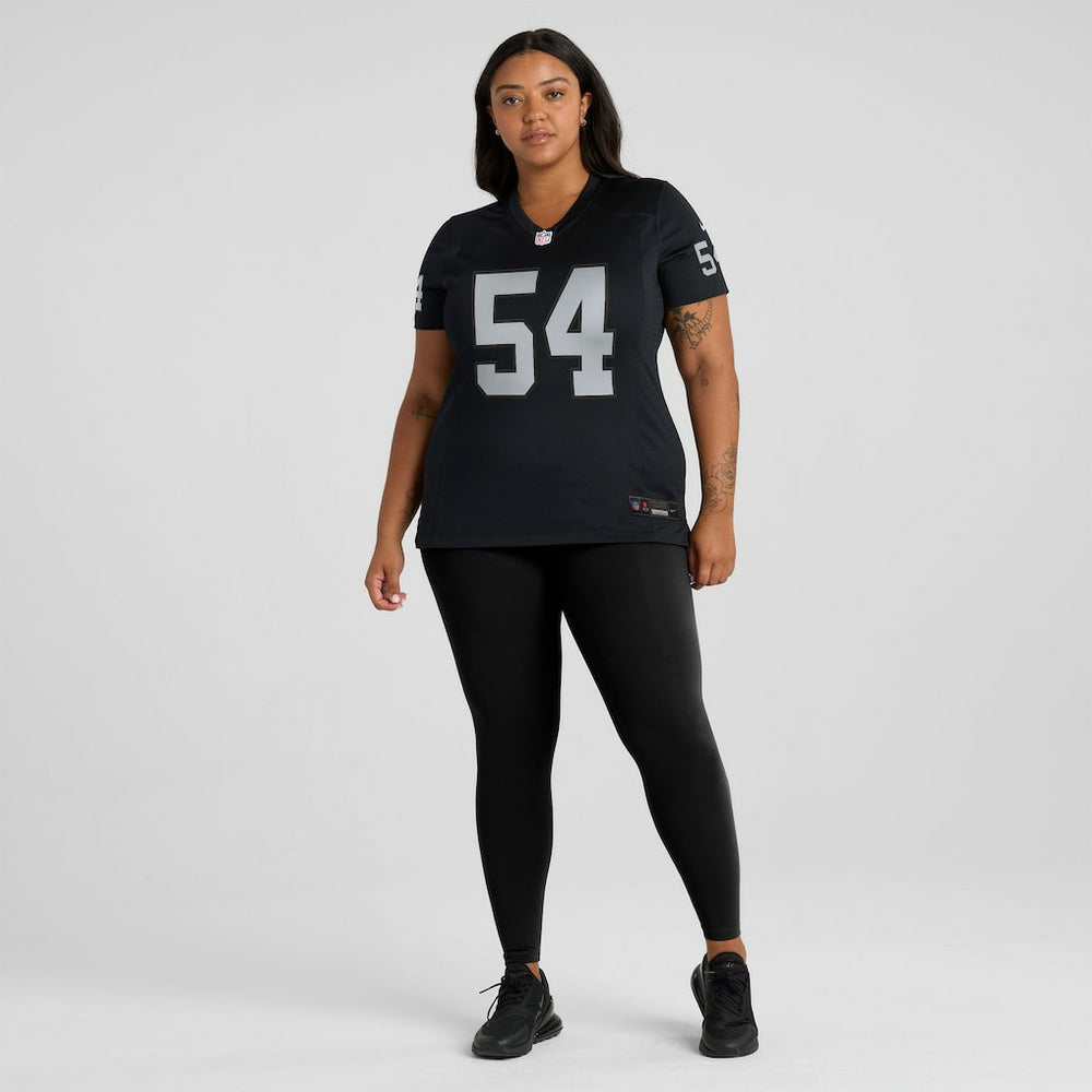 Las Vegas Raiders Nike Brennan Jackson  Women's Team Game Jersey