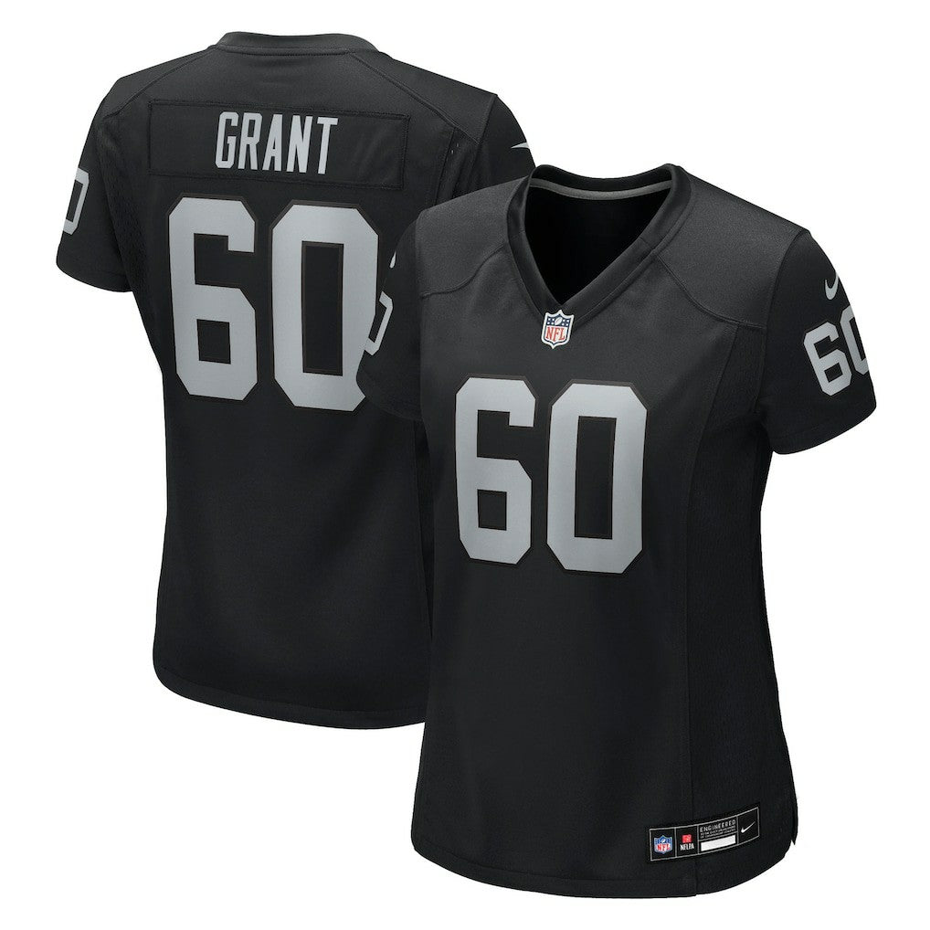 Las Vegas Raiders Nike Charles Grant  Women's Team Game Jersey