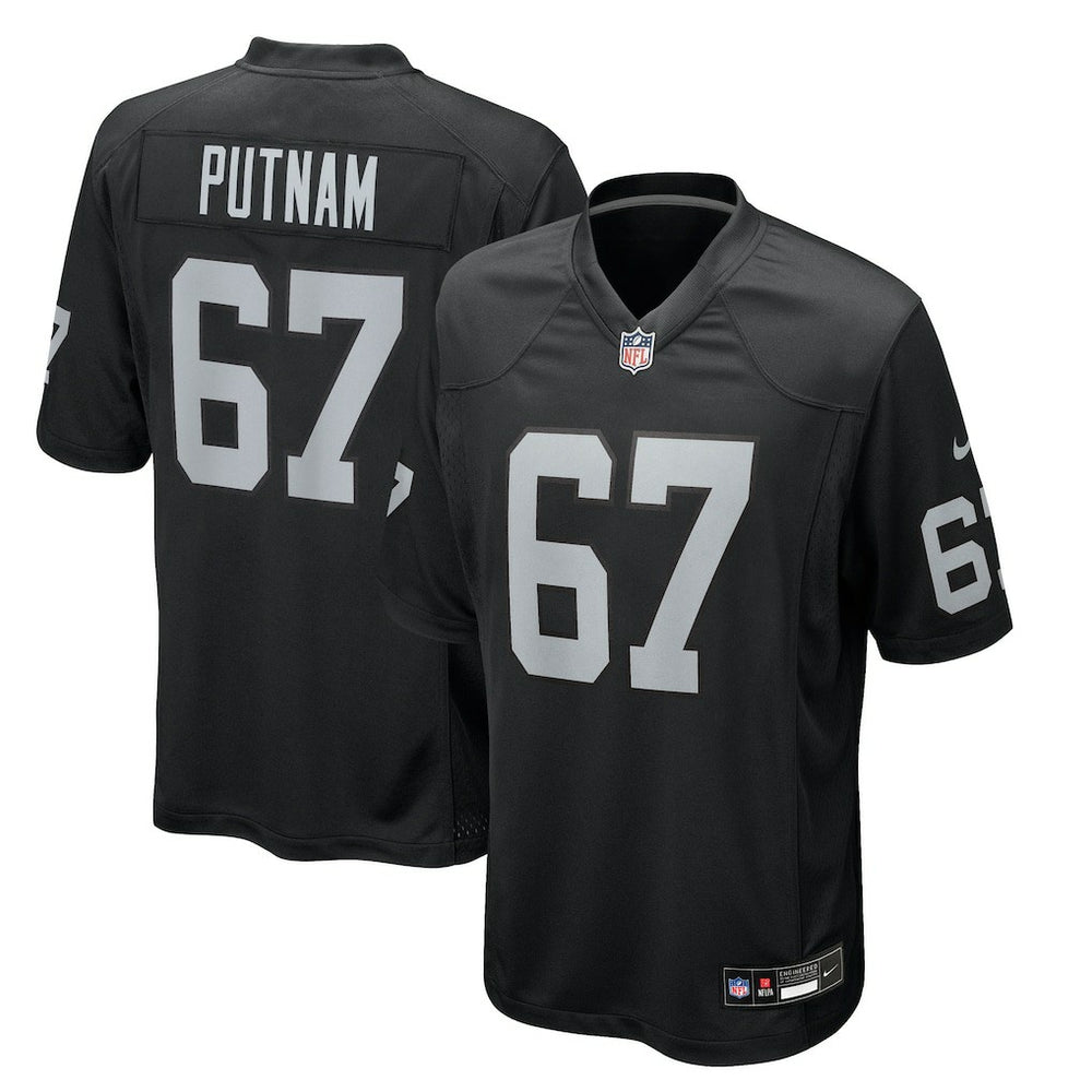 Las Vegas Raiders Nike Will Putnam  Team Game Jersey