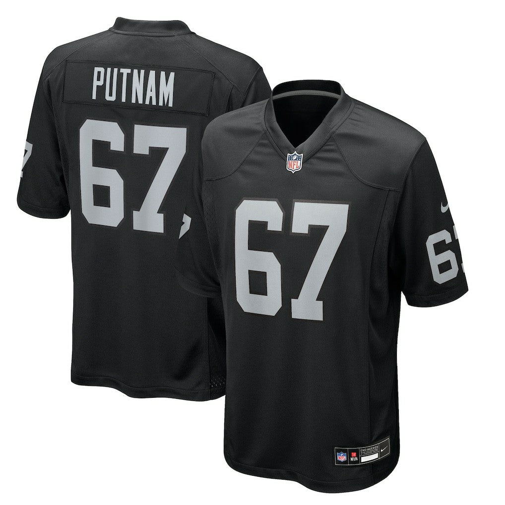 Las Vegas Raiders Nike Will Putnam  Team Game Jersey
