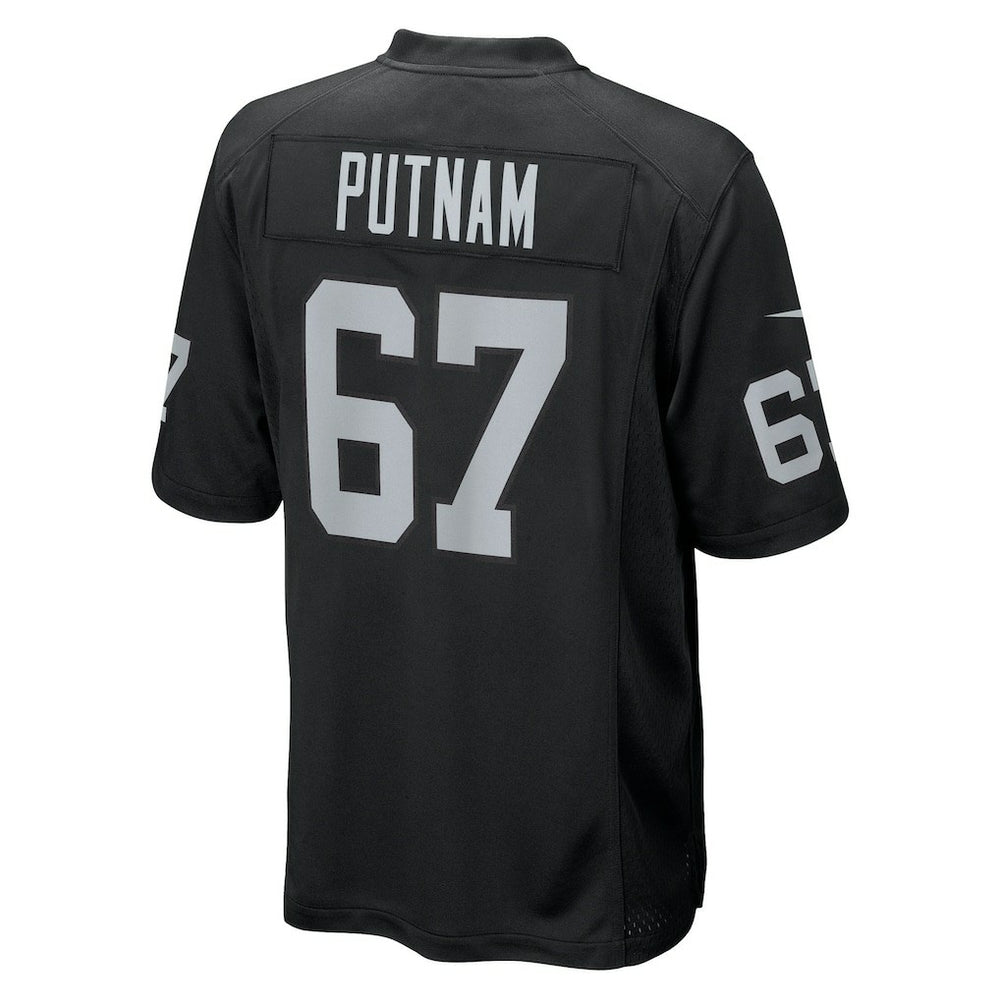 Las Vegas Raiders Nike Will Putnam  Team Game Jersey