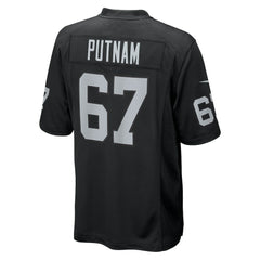 Las Vegas Raiders Nike Will Putnam  Team Game Jersey