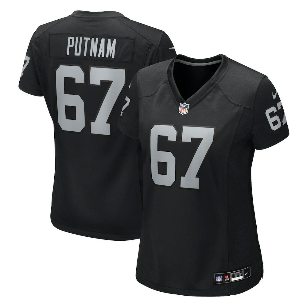 Las Vegas Raiders Nike Will Putnam  Women's Team Game Jersey