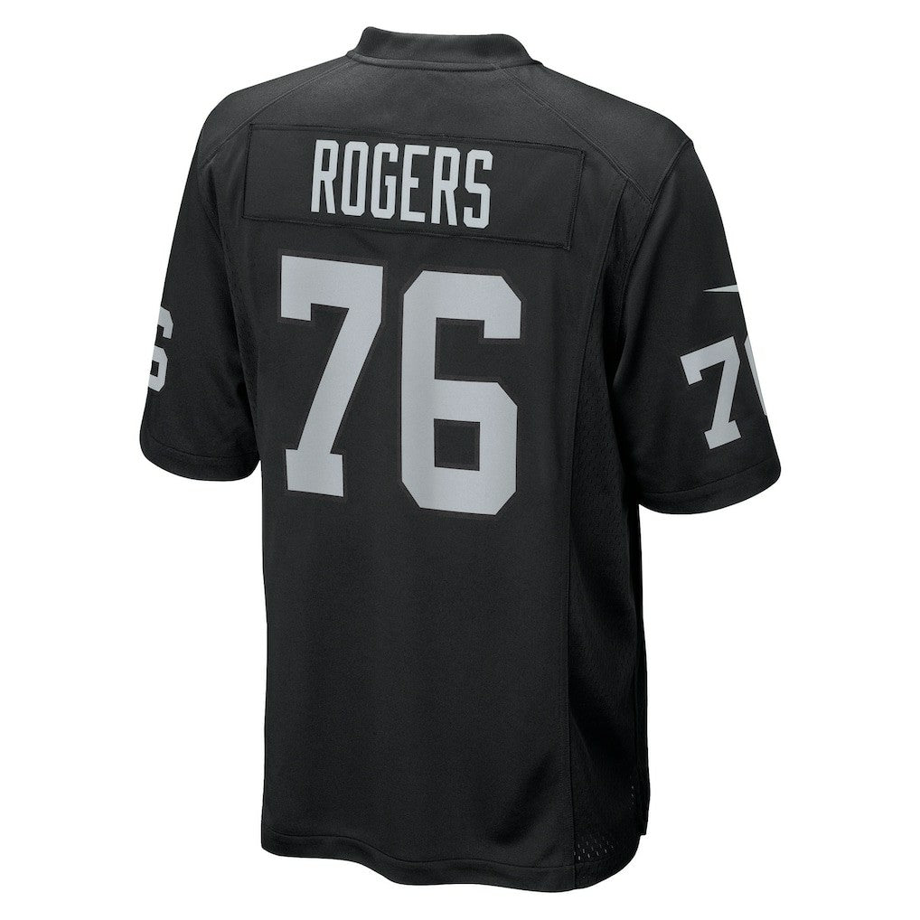 Las Vegas Raiders Nike Caleb Rogers  Team Game Jersey