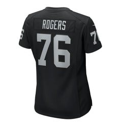Las Vegas Raiders Nike Caleb Rogers  Women's Team Game Jersey