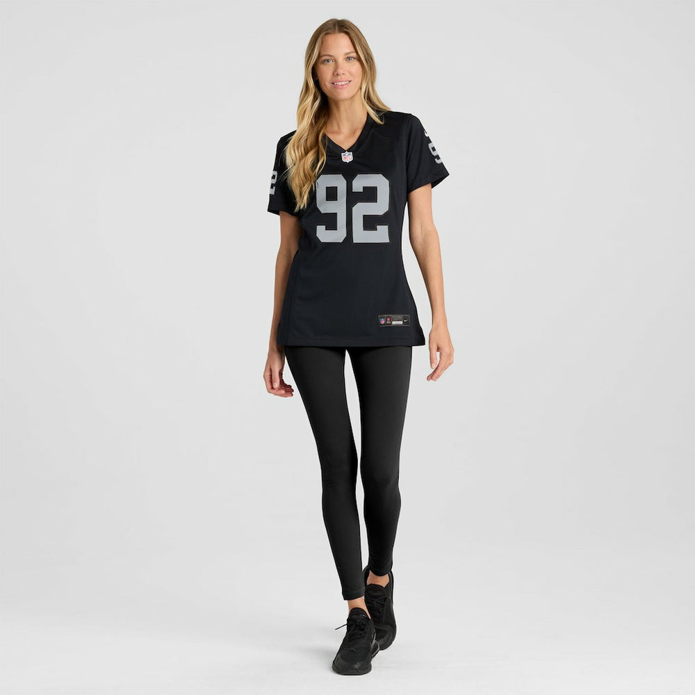 Las Vegas Raiders Nike JJ Pegues  Women's Team Game Jersey
