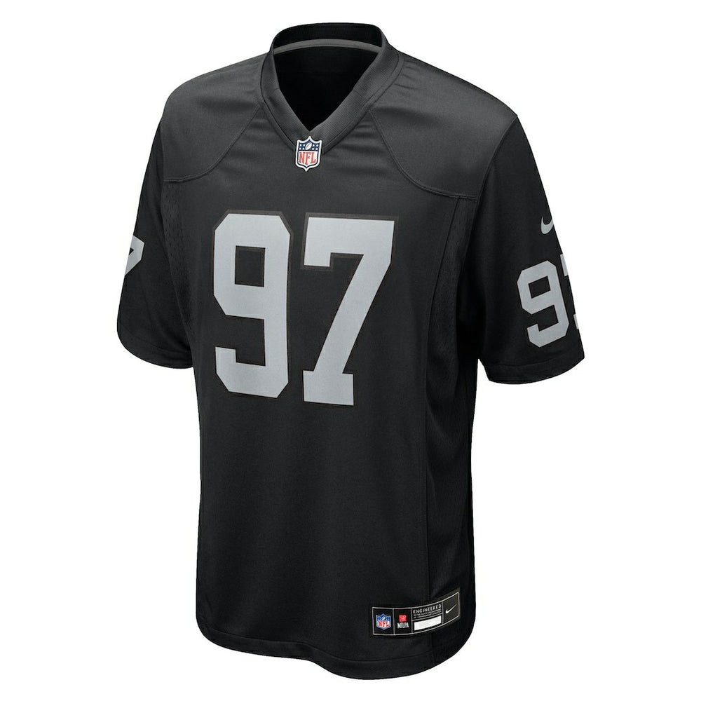 Las Vegas Raiders Nike Tonka Hemingway  Team Game Jersey