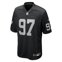 Las Vegas Raiders Nike Tonka Hemingway  Team Game Jersey