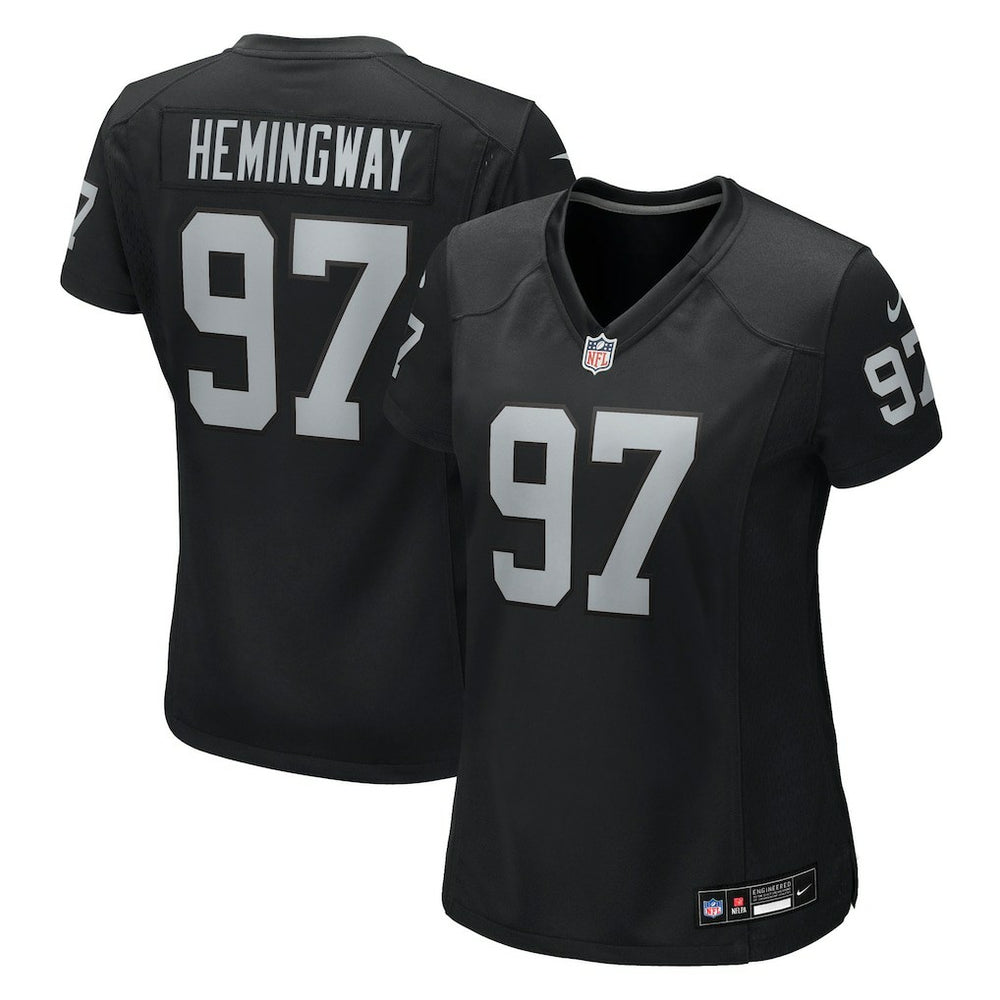 Las Vegas Raiders Nike Tonka Hemingway  Women's Team Game Jersey