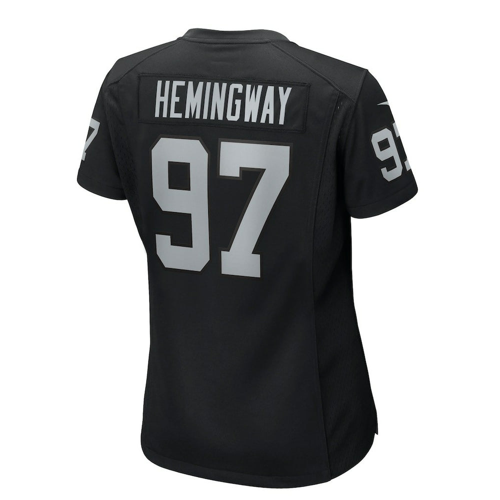 Las Vegas Raiders Nike Tonka Hemingway  Women's Team Game Jersey
