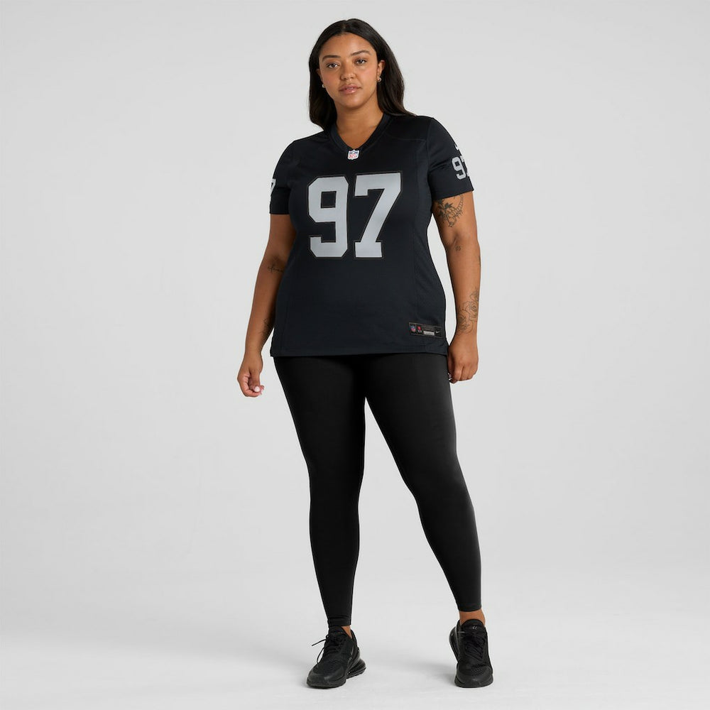 Las Vegas Raiders Nike Tonka Hemingway  Women's Team Game Jersey